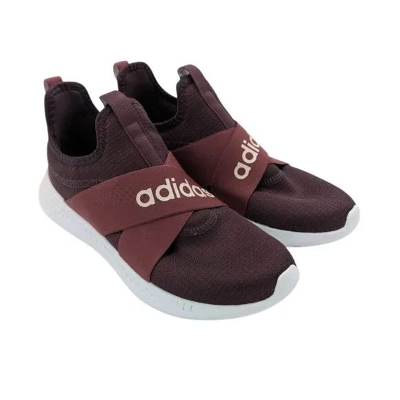 Adidas Women's Puremotion Adapt Athletic Shoes Sz 8.5 Shadow Maroon Cloudford - Picture 4 of 12